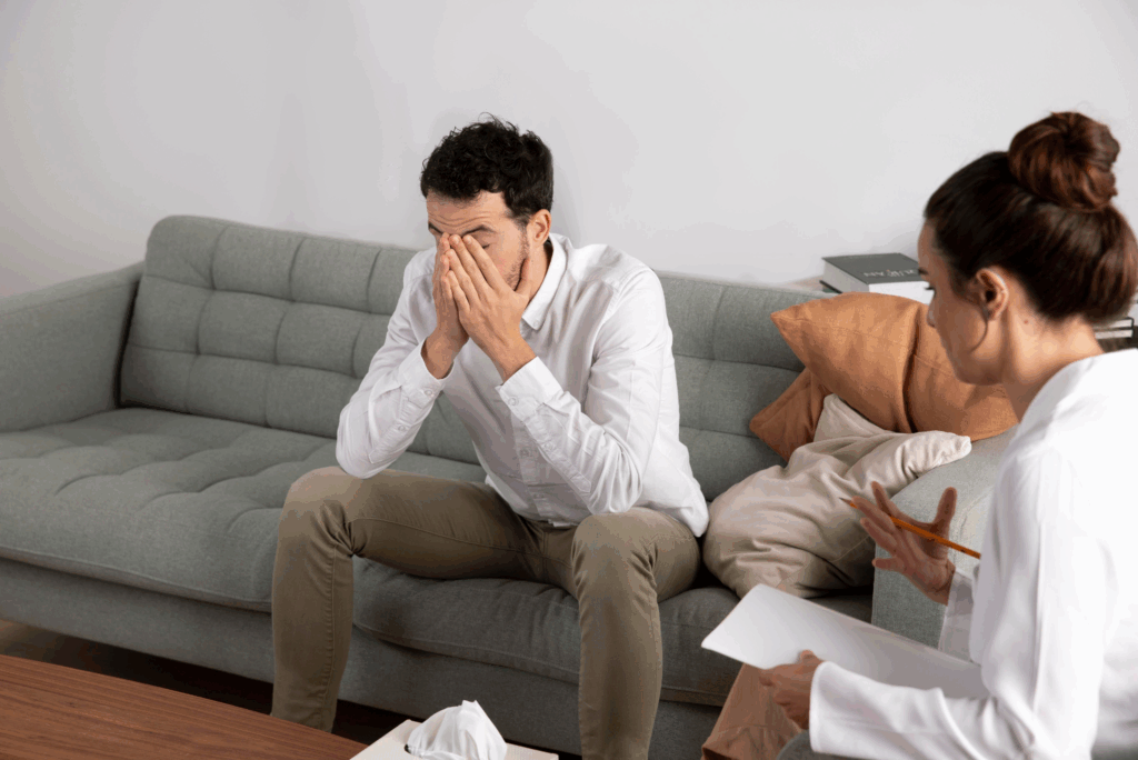 Counseling support for hearing loss anxiety